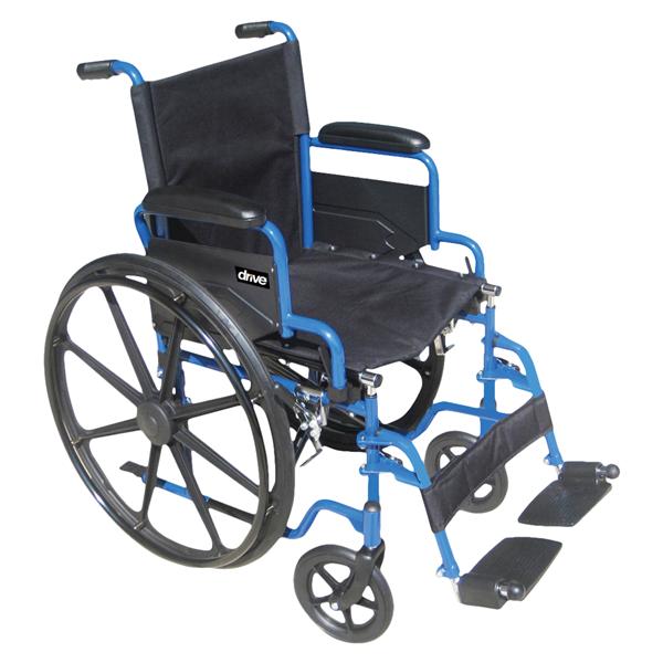 Blue Streak Wheelchair 250lb Capacity