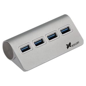 Hub USB 4 Port XCELLON Aluminum Ea Ea