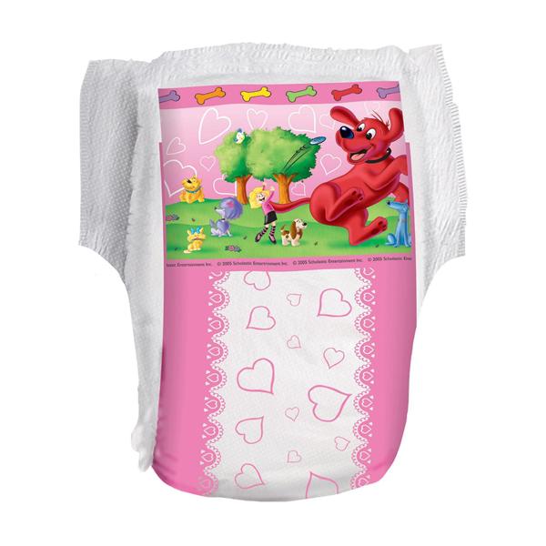 Pull-on Water Resistant Training Pant (PUL) / Tickled Pink - Kushies Baby  CANADA Inc