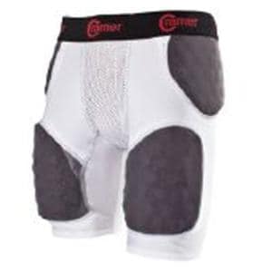 Hurricane 5 Compression Girdle 4XL White