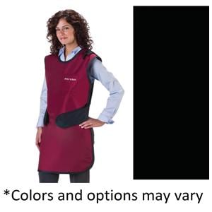 Easy Wrap Body Apron Black Lead With Collar Ea