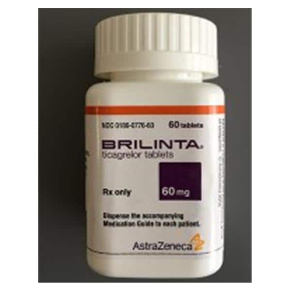 Brilinta Tablets 60mg Bottle 60/Bt