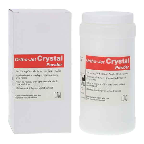 Ortho-Jet Crystal Orthodontic Resin Acrylic Self Cure Clear 454Gm/Bt
