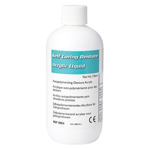 Lang Denture Resin Acrylic Self Cure Clear 236mL/Bt