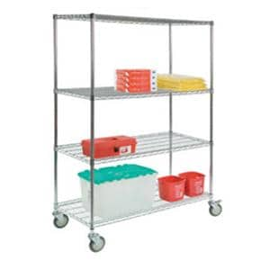 Wire Cart 18x48x78" (5) Caster