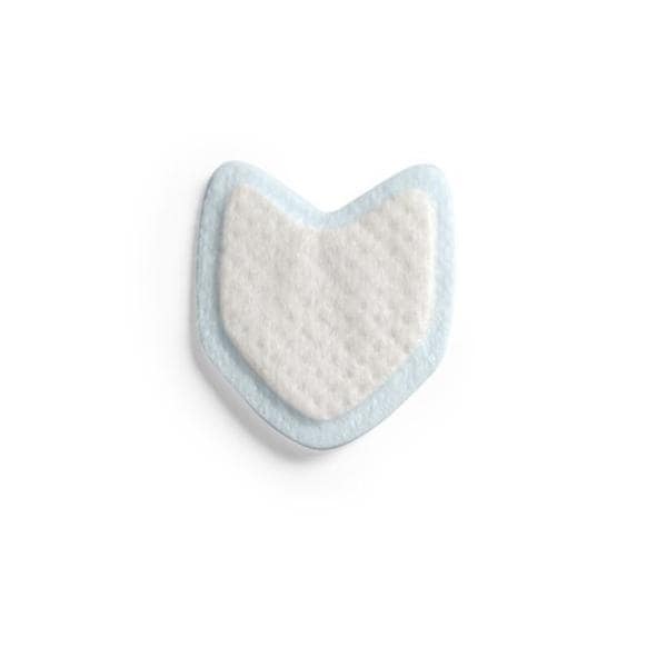 DryDent Parotid Absorbent Pad Blue / White Large 50/Pk