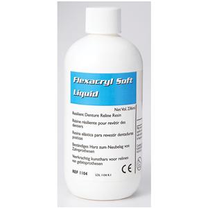 Flexacryl Soft Liner Liquid 236ML/Bt