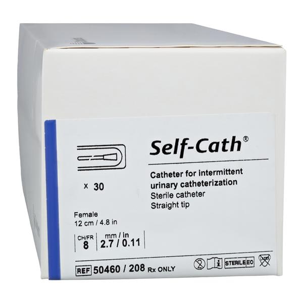 Self-Cath Plus Catheter Intermittent 8Fr Straight Tip PVC 6" 30/Bx