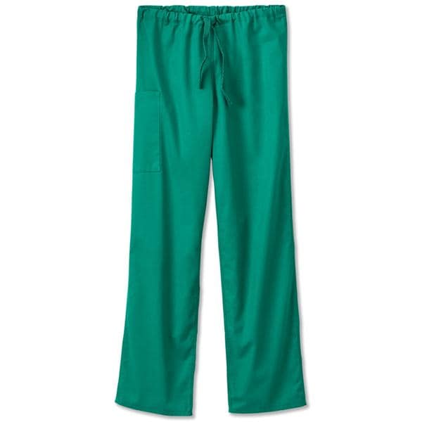 Fundamentals Scrub Pant 2 Pockets 2X Large Hunter Green Unisex Ea