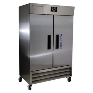 Premier Pharmaceutical/Vaccine Refrigerator 49 Cu Ft 2 Solid Doors 2 to 8C Ea