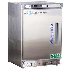Premier Laboratory Refrigerator 4.6 Cu Ft Solid Door 2 to 8C Ea