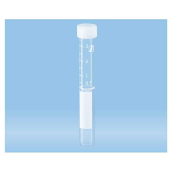 Polypropylene Urine Tube 3.5ml Non-Sterile 1000/Ca