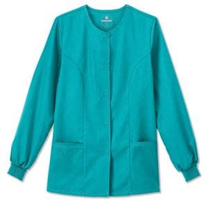 Fundamentals Warm-Up Jacket 2 Pkts StIn Lng Slv 28 in X-Large Tl Womens Ea