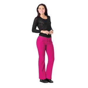 HeartSoul Scrub Pant Poly/Spndx 4 Pockets 3X Large Wine Womens Ea