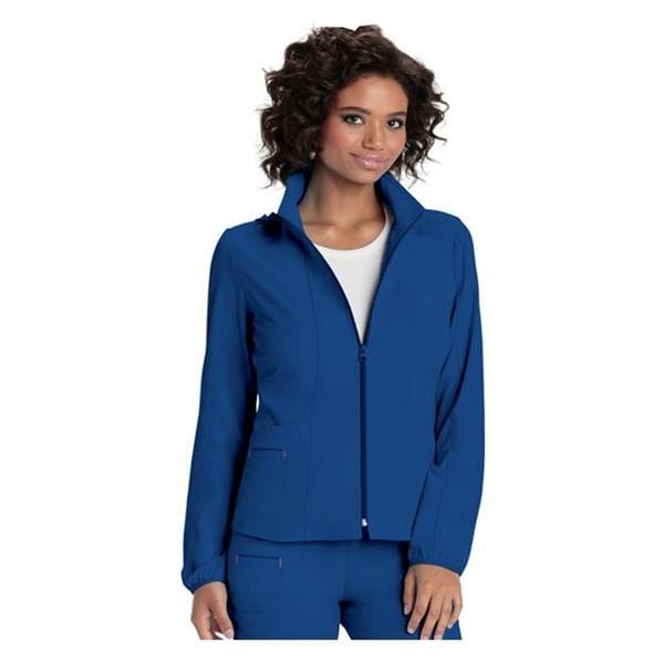 HeartSoul Warm-Up Jacket Long Set-In Sleeves X-Small Royal Womens Ea