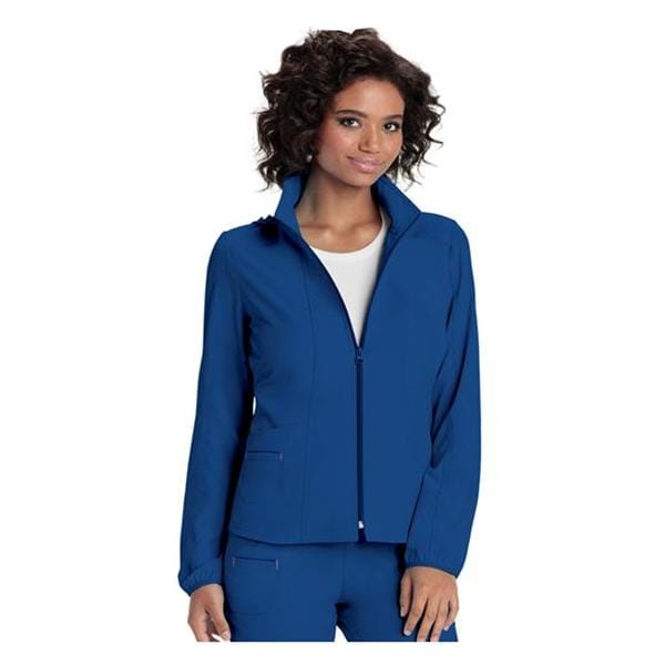 HeartSoul Warm-Up Jacket 2X Large Royal Blue Womens Ea