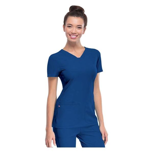 HeartSoul Scrub Shirt V-Neck X-Large Royal Blue Ea