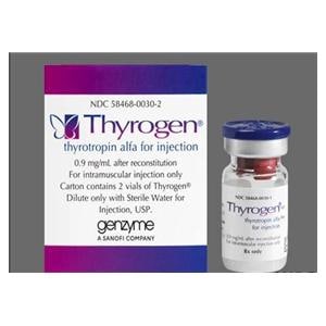 Thyrogen Injection 0.9mg/Vl SDV 2Vl/Bx