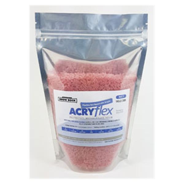 AcryFlex Denture Resin Flexible #8a Dark Pink 1Kg/Bt