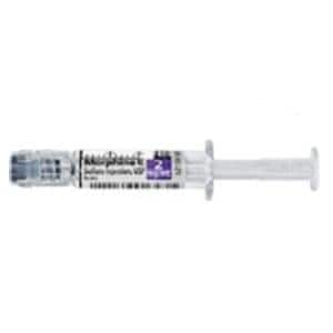 Morphine Sulfate Injection 2mg/mL Simplist Prefilled Syringe 1mL 24/Package