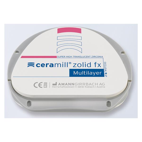 Ceramill Zolid FXML Zirconia Disc B1 71x20 Ea