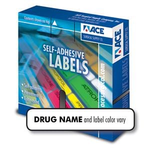 Label Nubain 1/4" x 1-1/4" Blue 700/Rl