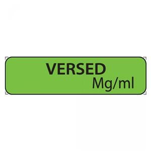 Label Fluorescent Green 1-1/4x5/16" 5Rl/Ca