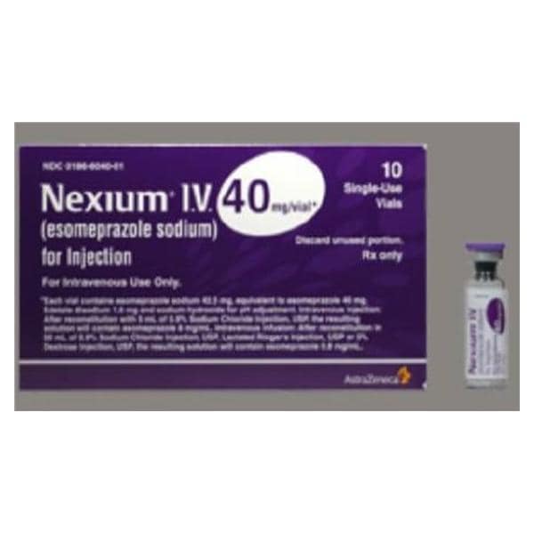 Nexium Injection 40mg/Vl SDV 10/Bx