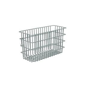 Storage Bin Steel Wire With Accessory Rail for Rescue Cart 5.6x7.1x13.1" Ea