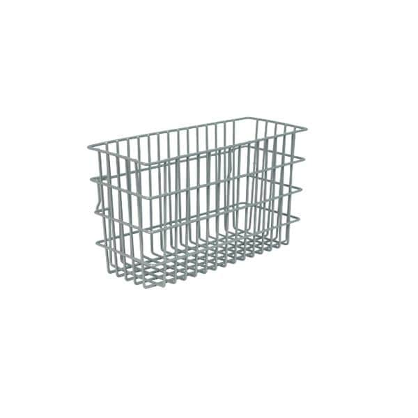 Storage Bin Steel Wire With Accessory Rail for Rescue Cart 5.6x7.1x13.1" Ea