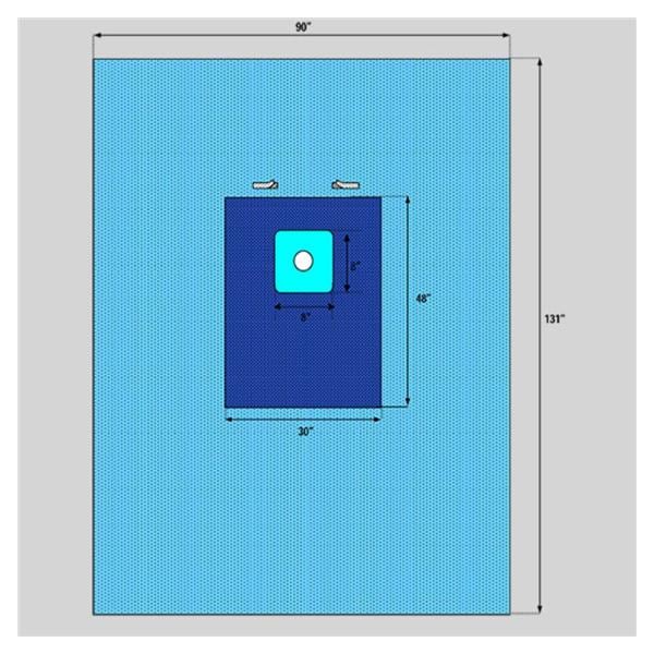 90x131" Sterile Extremity Drape