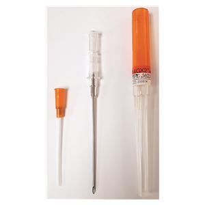 Safelet IV Catheter Safety 14 Gauge 2" Orange 200/Ca