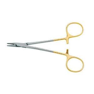 Halsey Needle Holder Serrated Jaw 5-1/8" Tungsten Carbide Ea