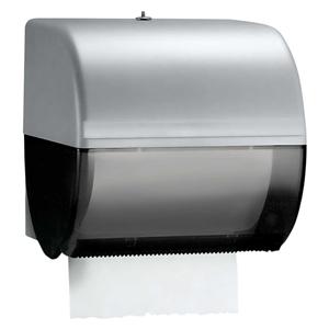 Omni Paper Towel Roll Dispenser Smoke/Black Plastic Ea