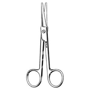 Brown Dissecting Scissors Curved 5-1/2" Stainless Steel Non-Sterile Reusable Ea