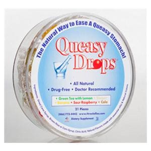 Queasy Drops Drug Free Variety Pack 21x16/Ca