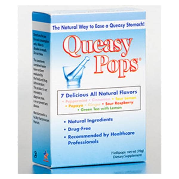 Queasy Pops Drug Free Variety Pack 7x24/Ca