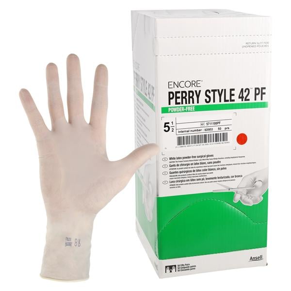 Encore Surgical Gloves 5.5 Natural