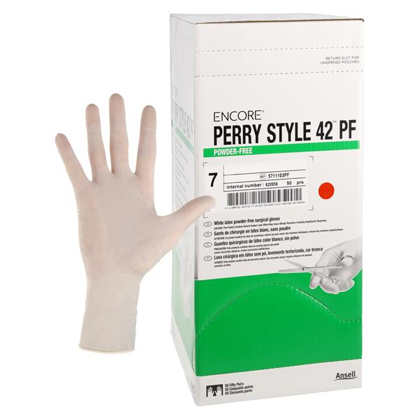 Encore Perry Style 42 Surgical Gloves 7 Natural