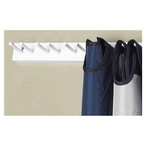 Rack Apron White Metal 3x8-1/4" With 2 Places Ea