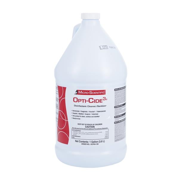Disinfectant Solution Opti-Cide 3 1 Gallon Ea, 4 EA/CA