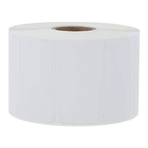 Direct Thermal Paper Label Blank White 2x1" 8/Ca