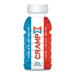 CrampX Liquid Solution Berry Wide Mouth Bottle 12/Ca
