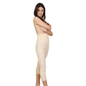 Compression Girdle Below Knee Large Beige