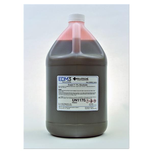 Reagent Eosin-Y Red/Orange Eosin Y Alcoholic 1% 1gal Ea