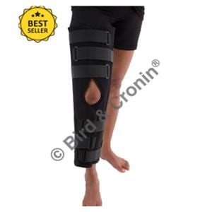 Immobilizer Knee Size One Size Foam Laminate 18" Left/Right