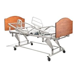 Liberty Hospital Bed Steel Electric With Pedal Lock/Pendant Control Ea