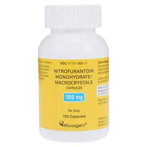 Nitrofurantoin Monohydrate Macrocrystals Capsules 100mg Bottle 100/Bt