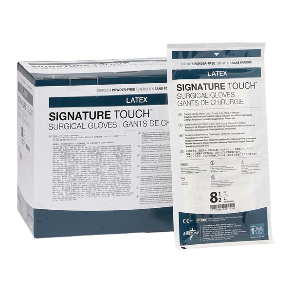 Signature Touch Surgical Gloves 8.5 Cream