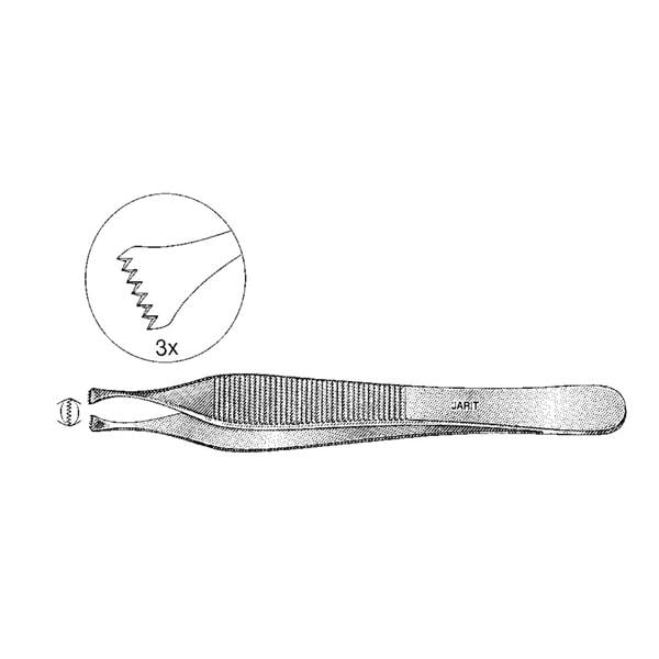 Beasley-Babcock Tissue Forcep 4-7/8" Ea